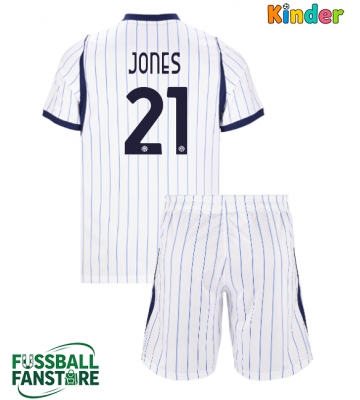 Inter Milan Curtis Jones #21 Replik Auswärtstrikot Kinder 2026-27 Kurzarm (+ Kurze Hosen)
